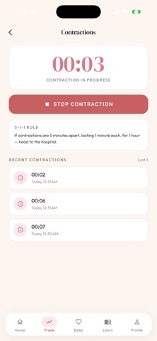 TrackBump · Pregnancy screenshot
