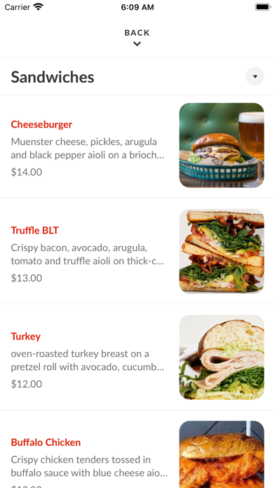 The Fat Shallot iPhone screenshot 3 - Food & Drink app