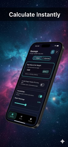 Sausage Calculator screenshot