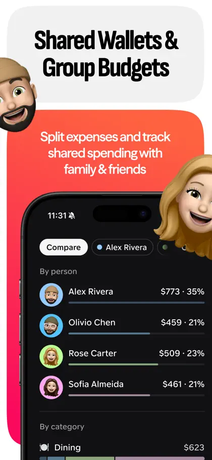 Screenshot 4 von 6 zu Budgio: Budget & Expenses
