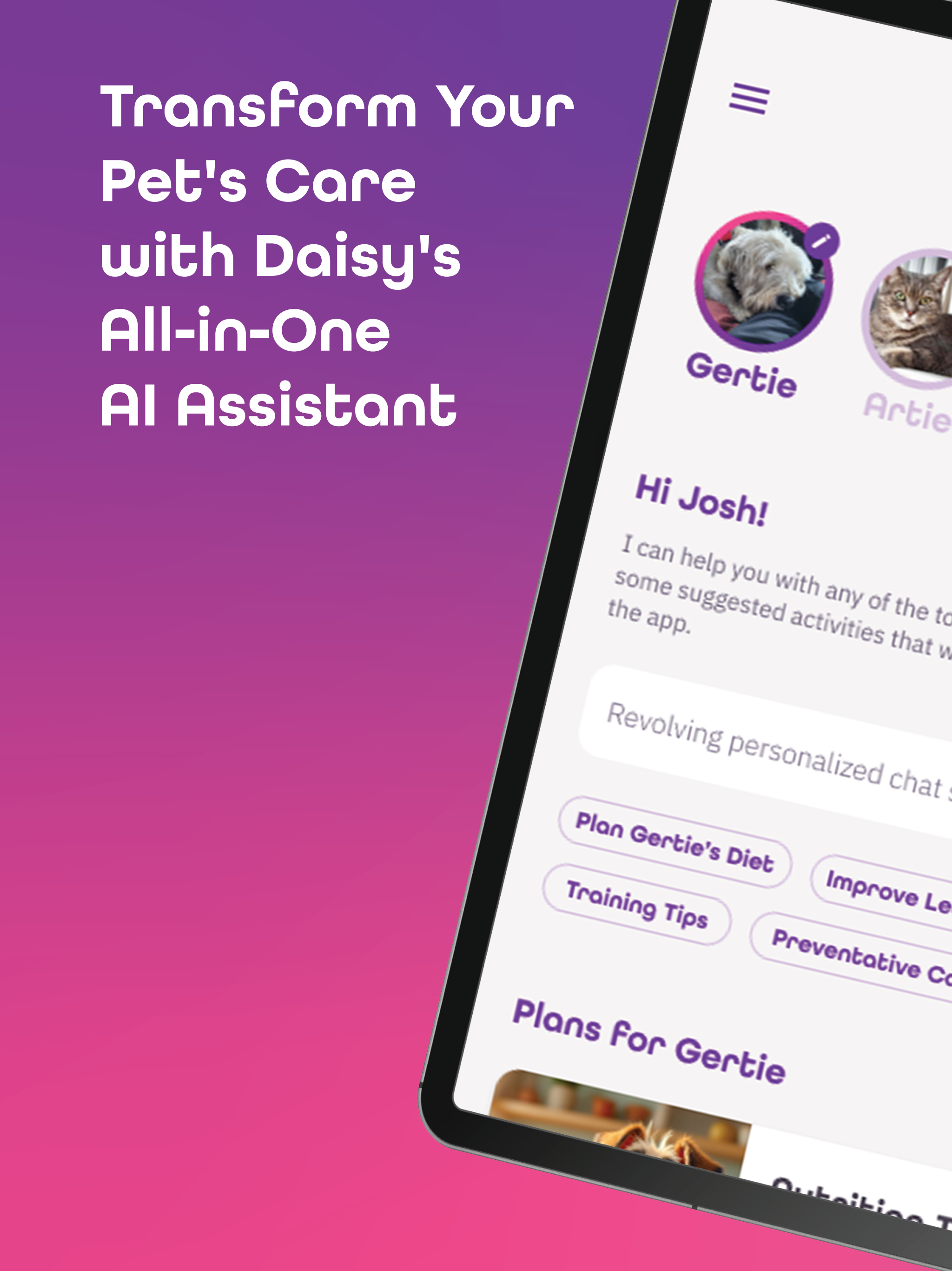 Daisy: AI Pet Care Assistant