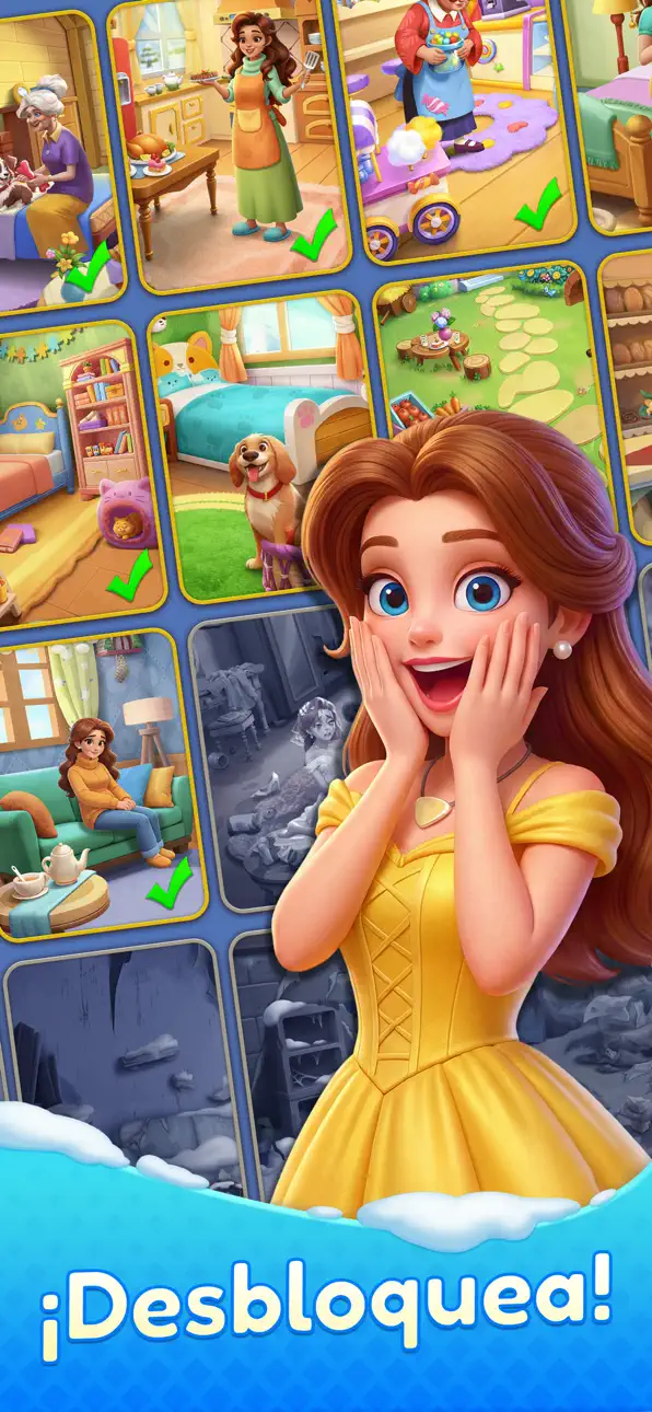 Tile Family®:Match Puzzle Game iOS Mod IPA screenshot 5 - iOS game interface