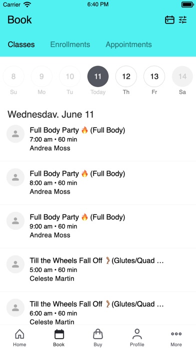 Mpower Fitness Studio Screenshot