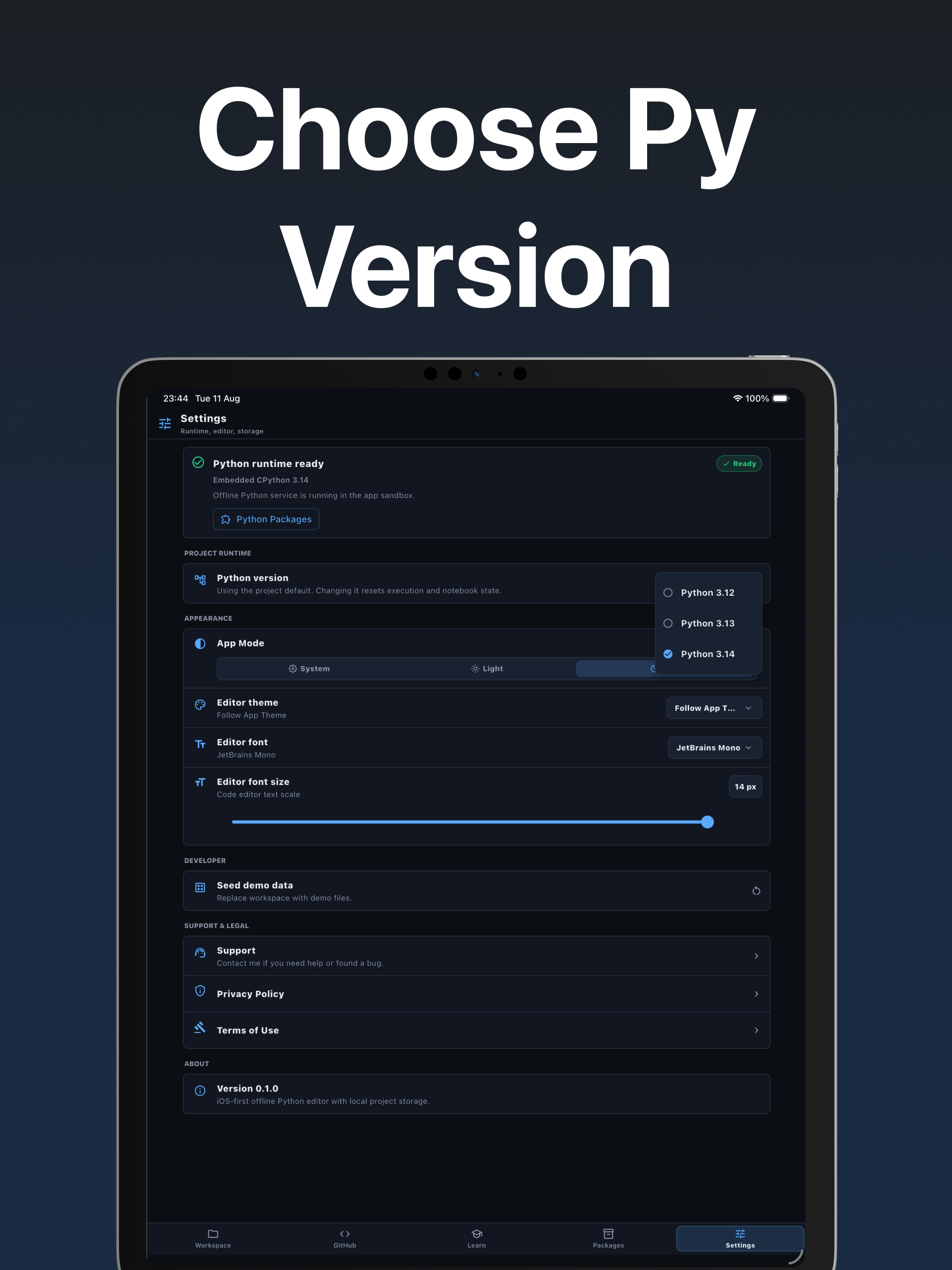 Python Coding Editor screenshot 13