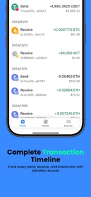Ybit: Crypto & DeFi Wallet screenshot