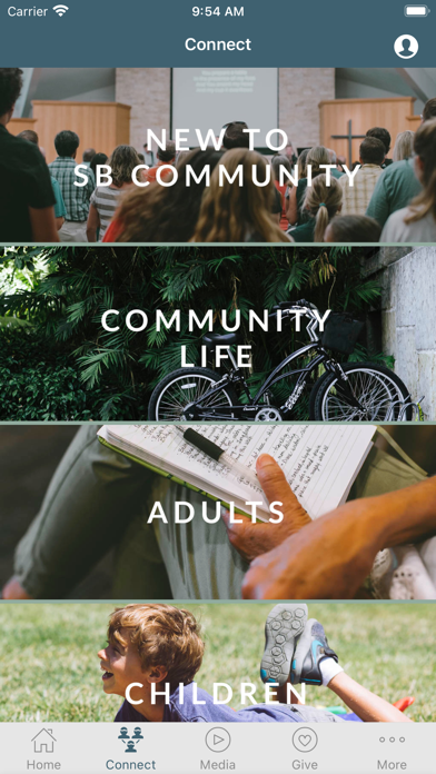 Santa Barbara Community Church Screenshot