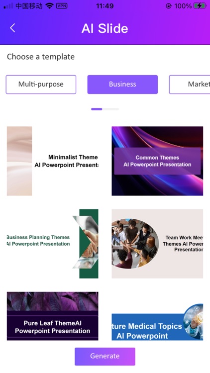 Smallppt: AI Slides screenshot-4