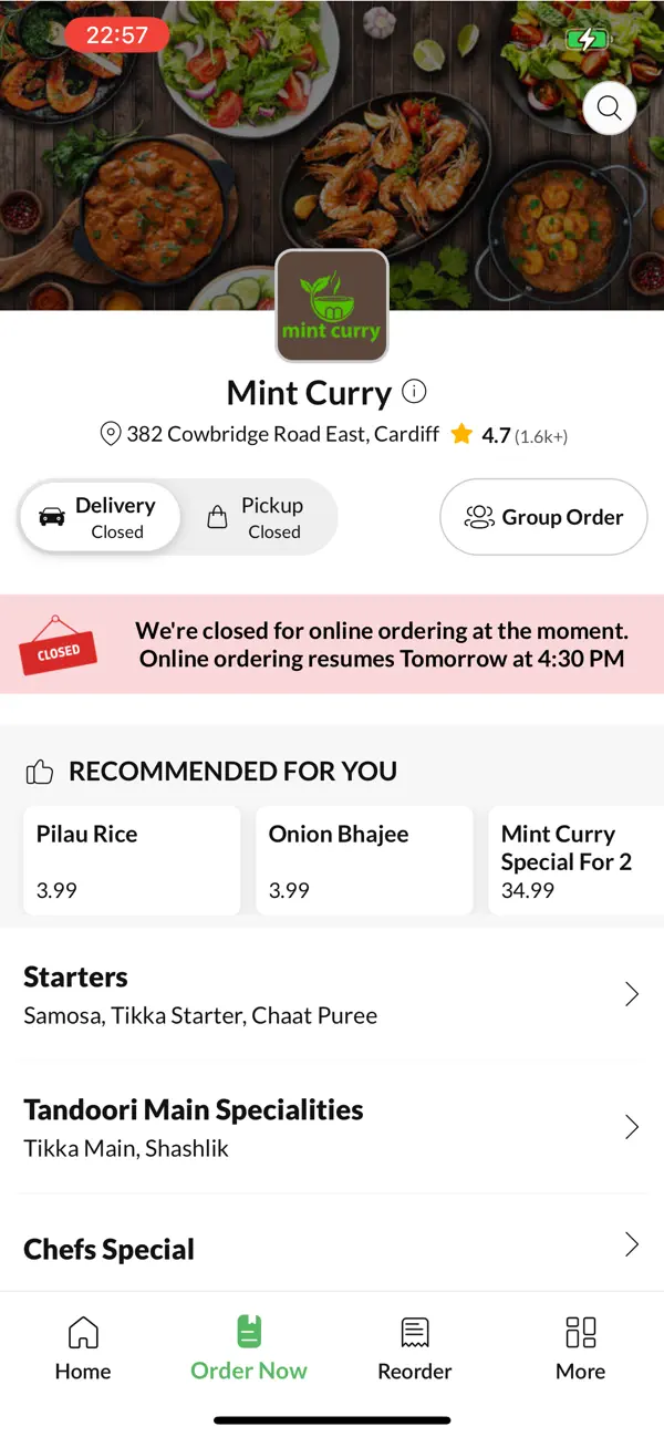 Screenshot #2 pour Mint Curry.
