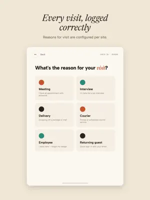 CoReceptionist 2.0 screenshot 2