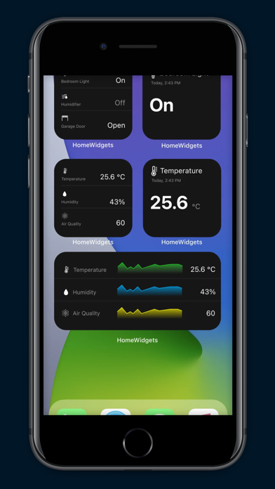 Widgets for Home Assistant Screenshot