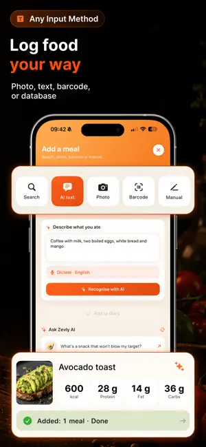 Zevly: AI Food Log & Calorie screenshot 3