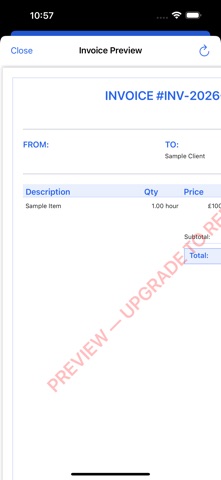 Invoice Maker - PDF & Billing screenshot