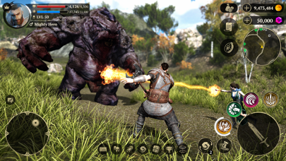 Screenshot from Evil Lands: Epic MMORPG game