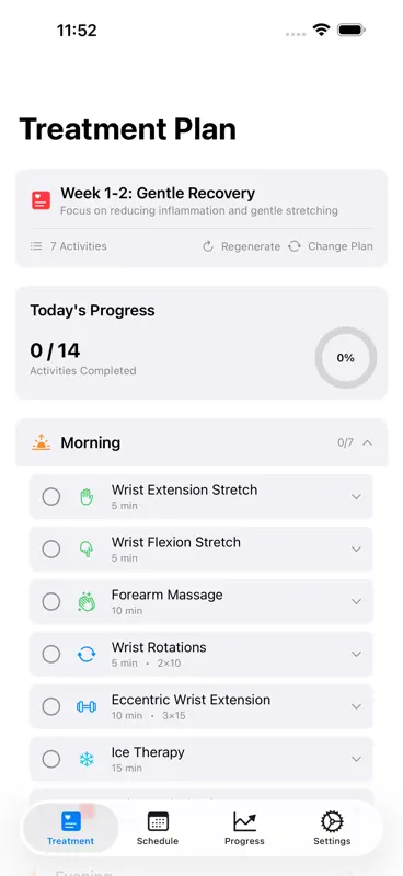 Madhouse Tennis Elbow Tracker screenshot 1 of 4