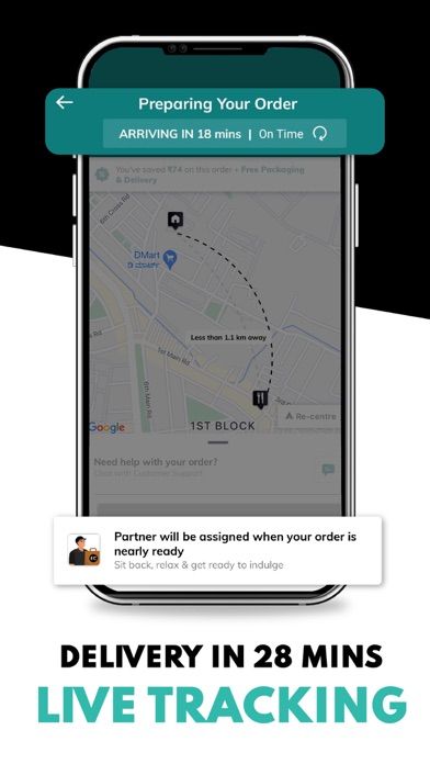 EatClub: Food Delivery App Screenshot