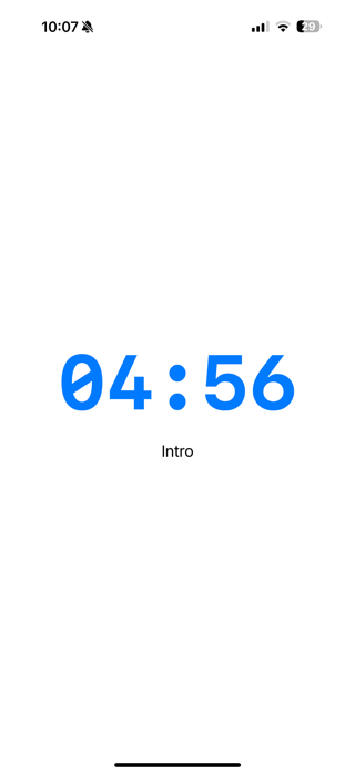 Cue Clock - Presentation App Screenshot 3 of 3