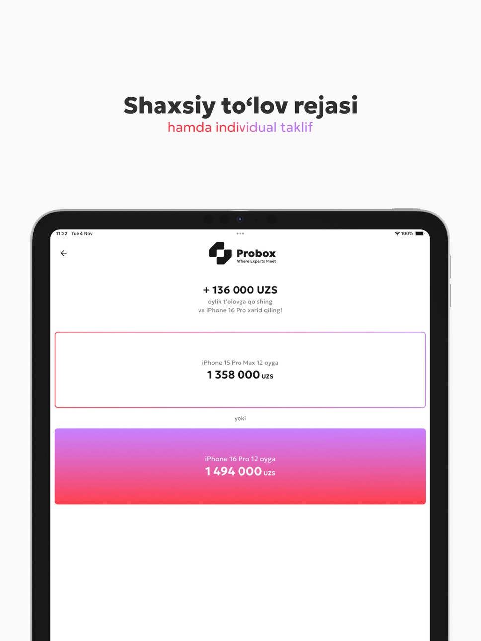 iPad screenshot