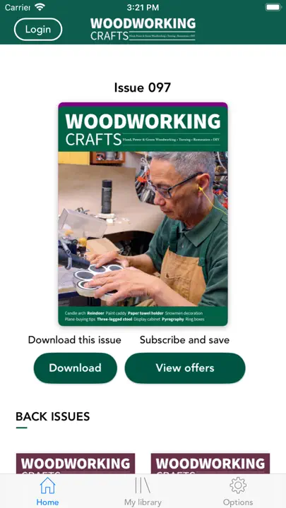 Woodworking Crafts Magazine iPhone Screenshot 2