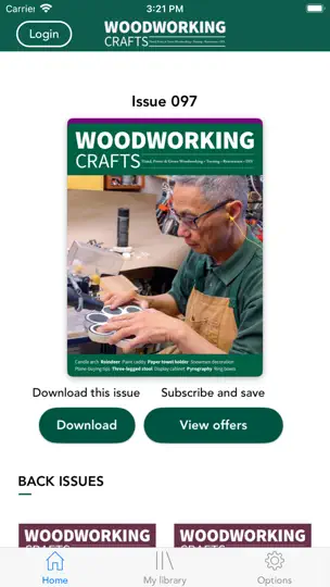 Screenshot von Woodworking Crafts Magazine auf dem iPhone 2
