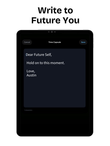 Time Capsule - Memory Vault iPad screenshot