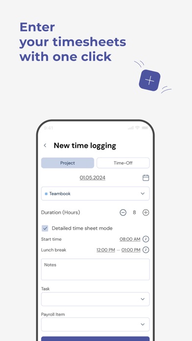 Teambookapp Screenshot