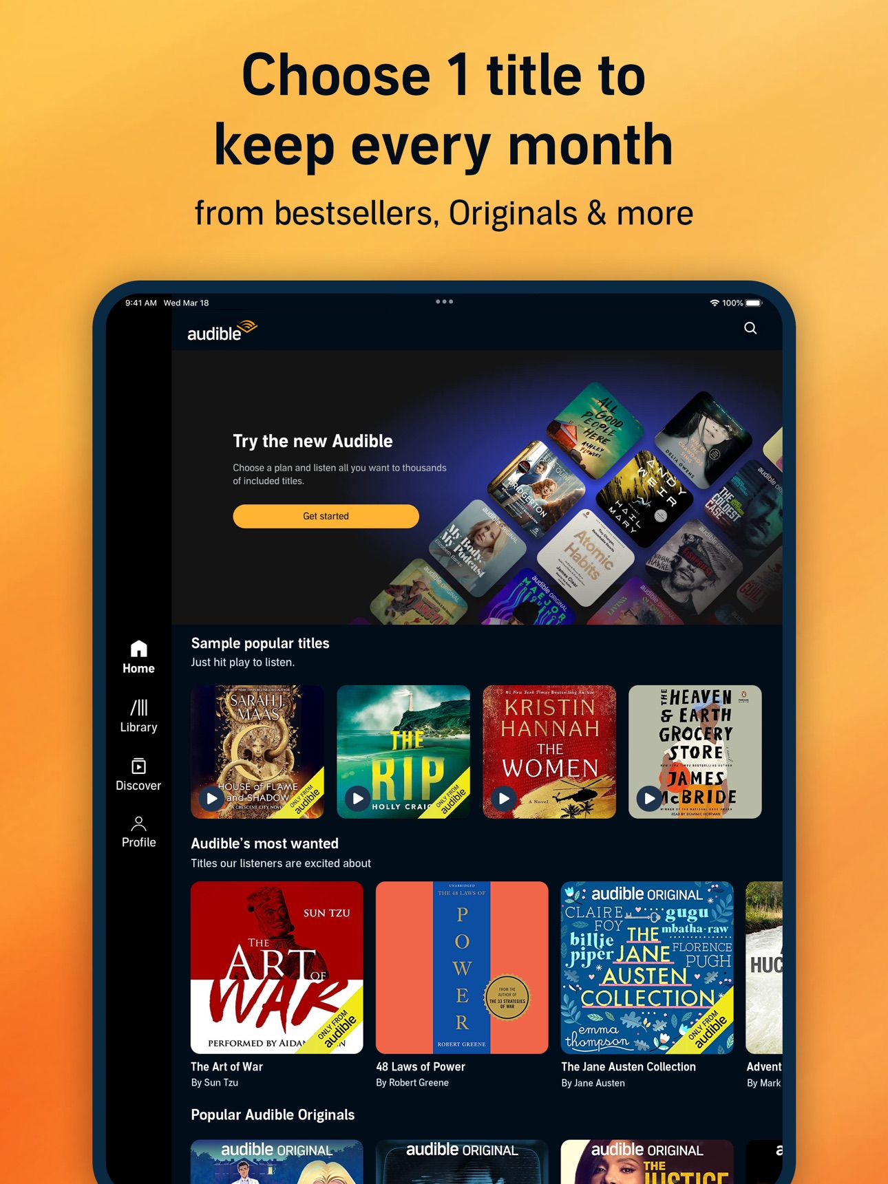 Audible: Audio Entertainment screenshot 3
