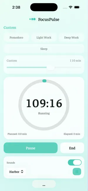 SfocusPulse screenshot 2