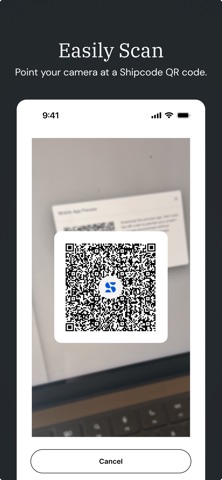 Shipcode screenshot