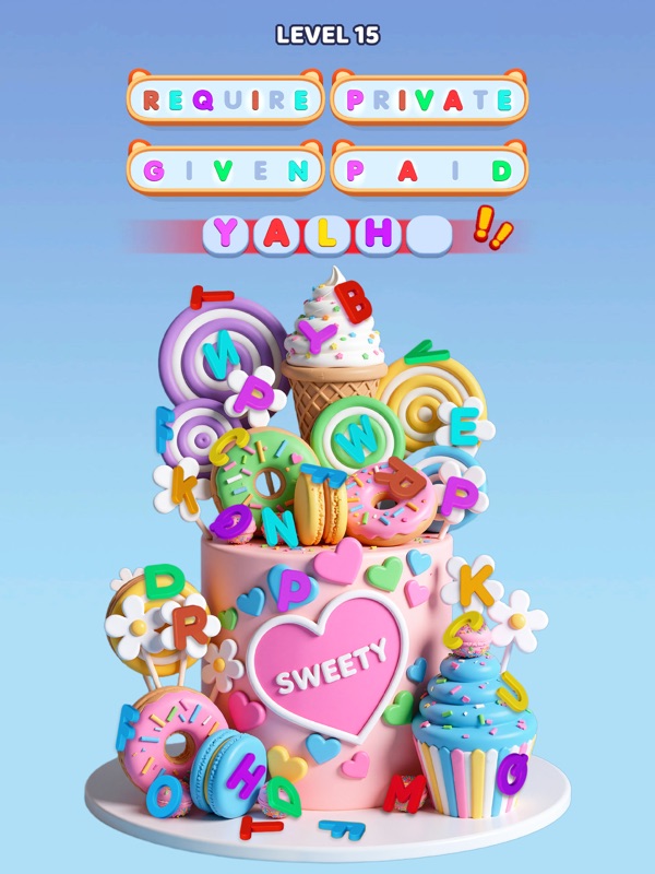 Word Screw Go : Puzzle 3D screenshot 7