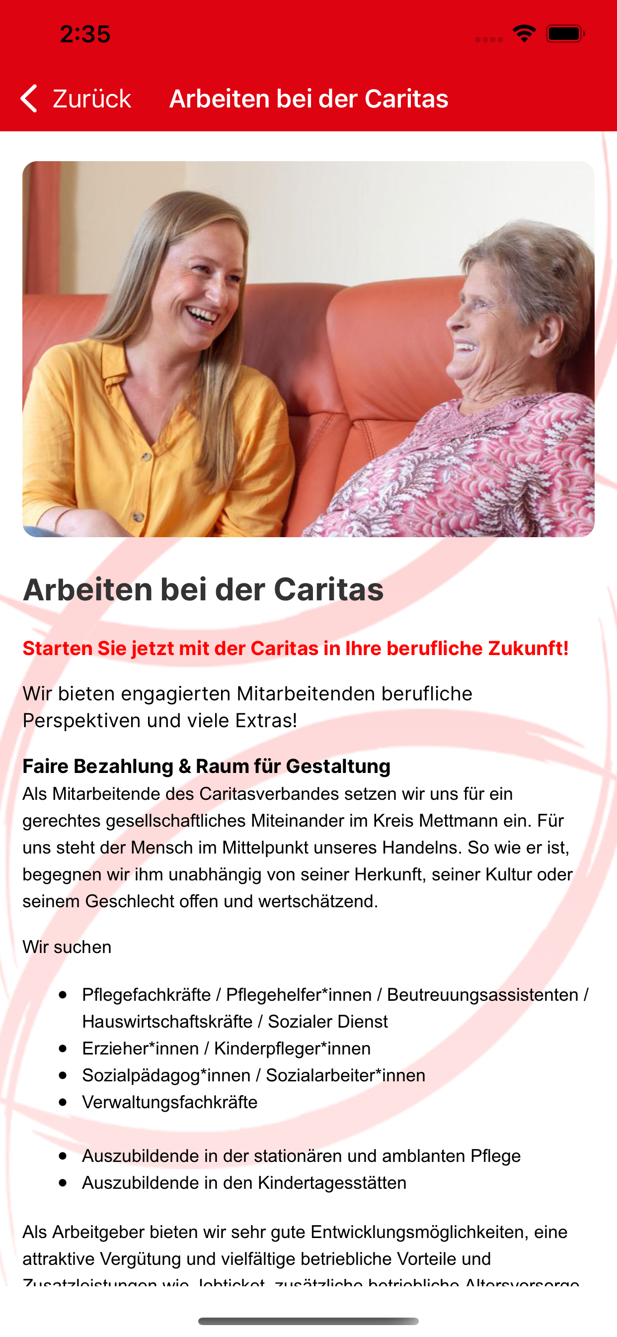 Caritas im Kreis Mettmann