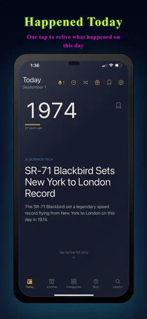Annivo: On This Day in History screenshot 1