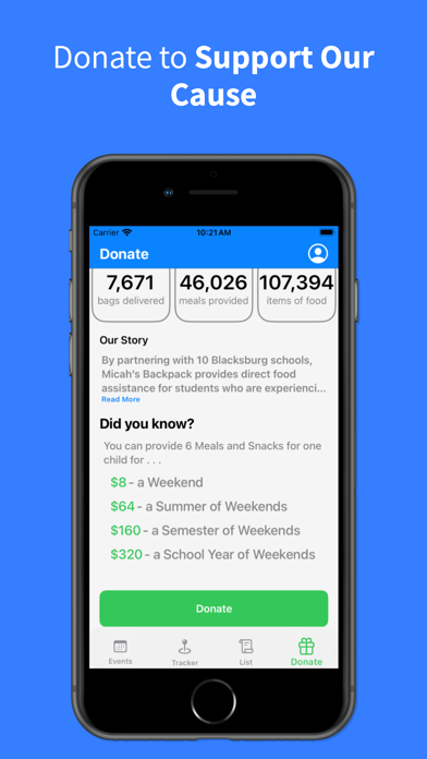 Micah's BP iPhone screenshot 5 - Lifestyle app