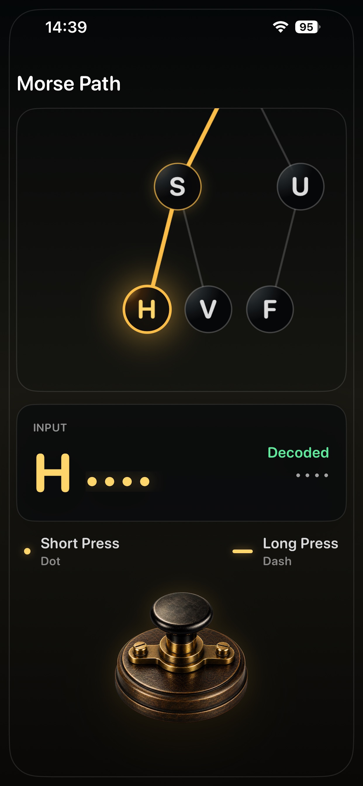 Screenshot 1 of Morse Path