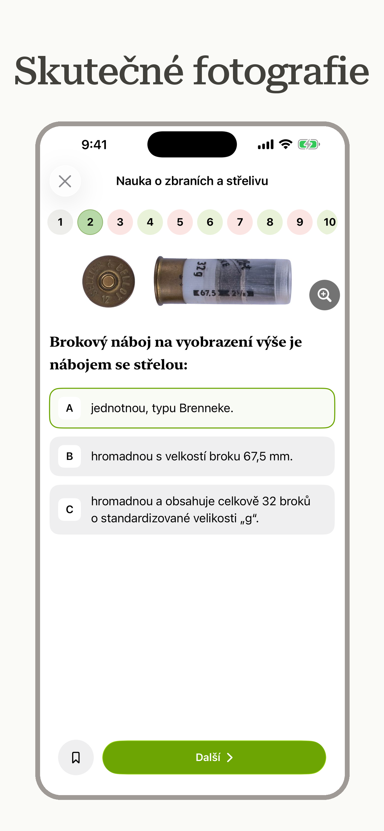 Zbrojní průkaz - Testy screenshot 7