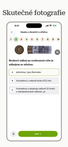 Zbrojní průkaz - Testy iPhone screenshot