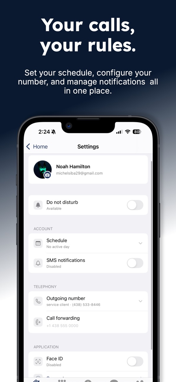 iPhone screenshot