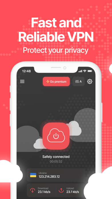 Screenshot #1 pour CloudVPN - Sécurité VPN WiFi