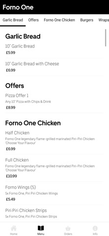 Forno One L7 iPhone screenshot