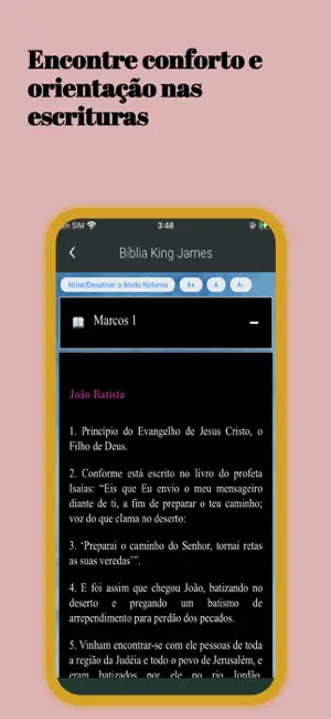 Devocionais Diários e Bíblia screenshot 4