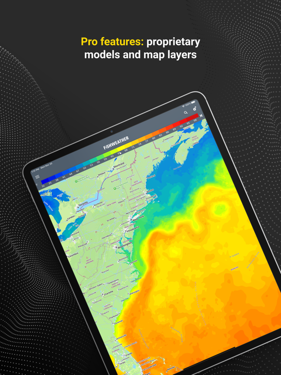 FishWeather: Marine Forecasts iPad screenshot 6 - Weather app