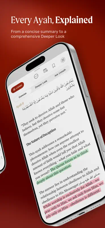 Revealed: a Quran Study App screenshot 3 of 6