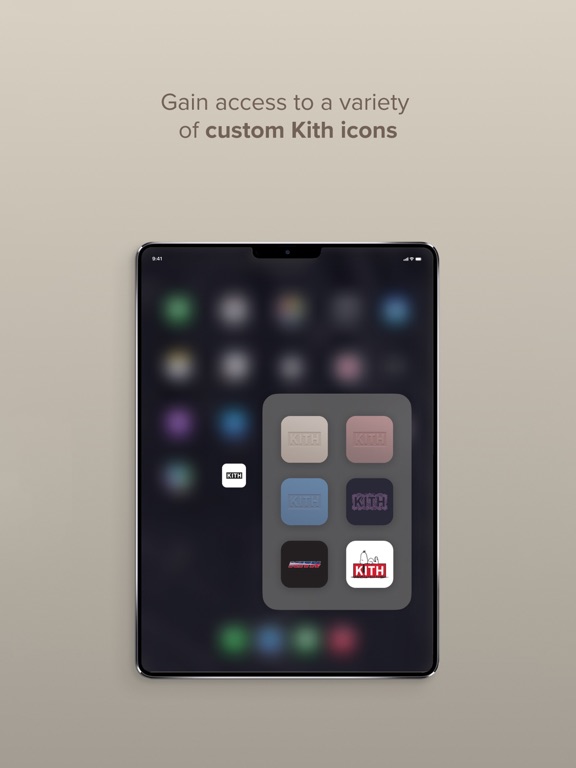 Kith iPad screenshot 7 - Shopping app