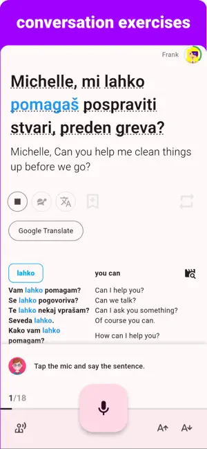 Slovenian - Listening Speaking screenshot 4