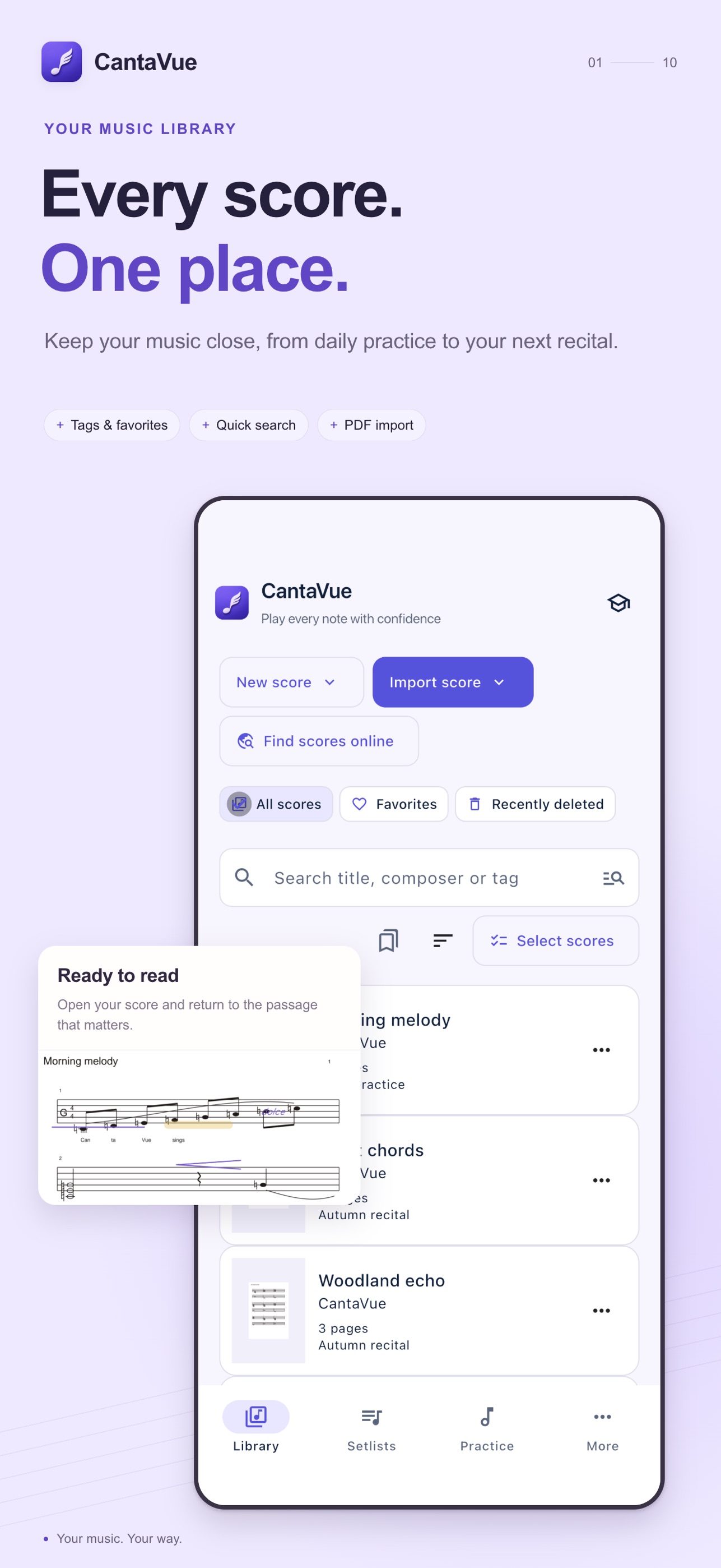 Screenshot 1 of CantaVue