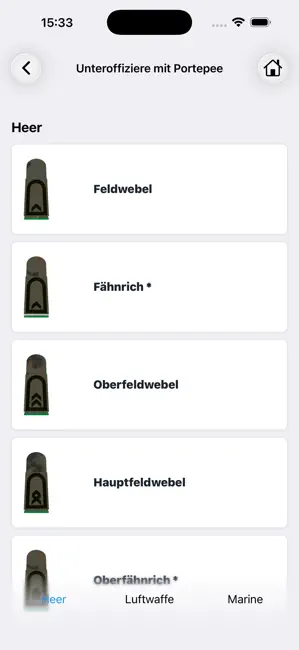 BLexi – Bundeswehr-Lexikon iPhone screenshot 3
