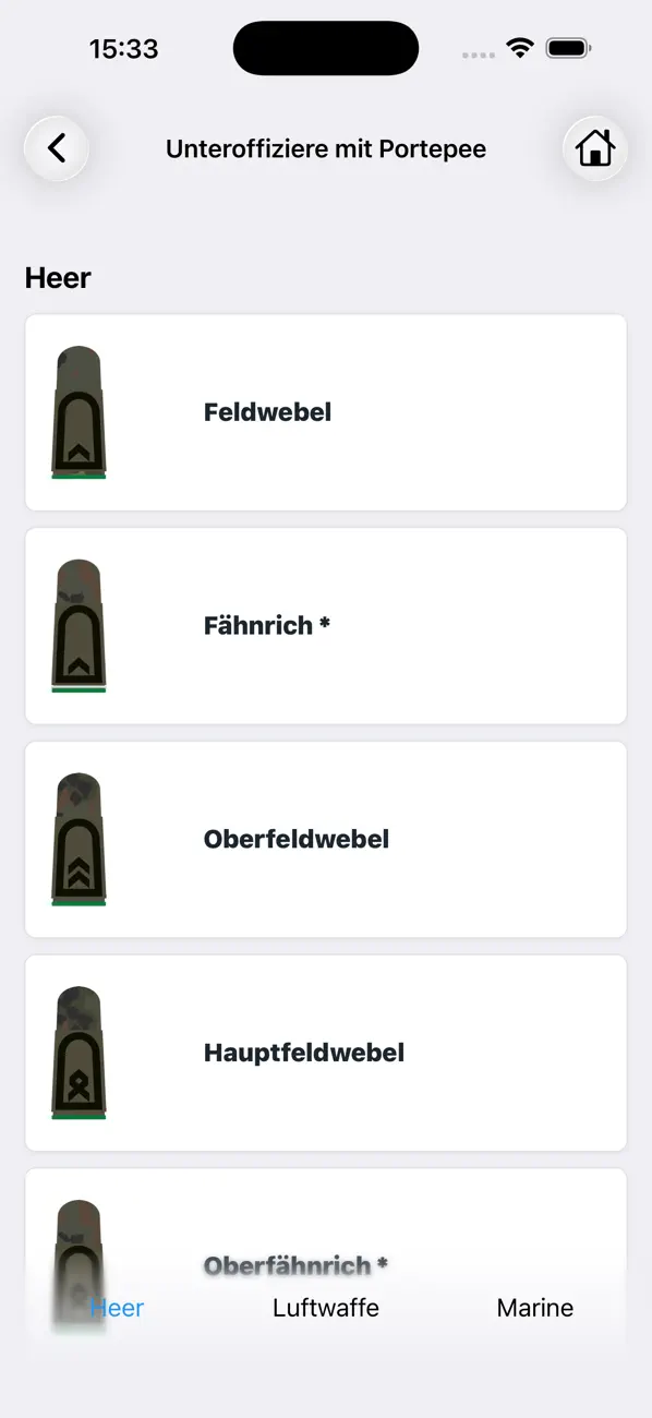 Screenshot #3 pour BLexi – Bundeswehr-Lexikon