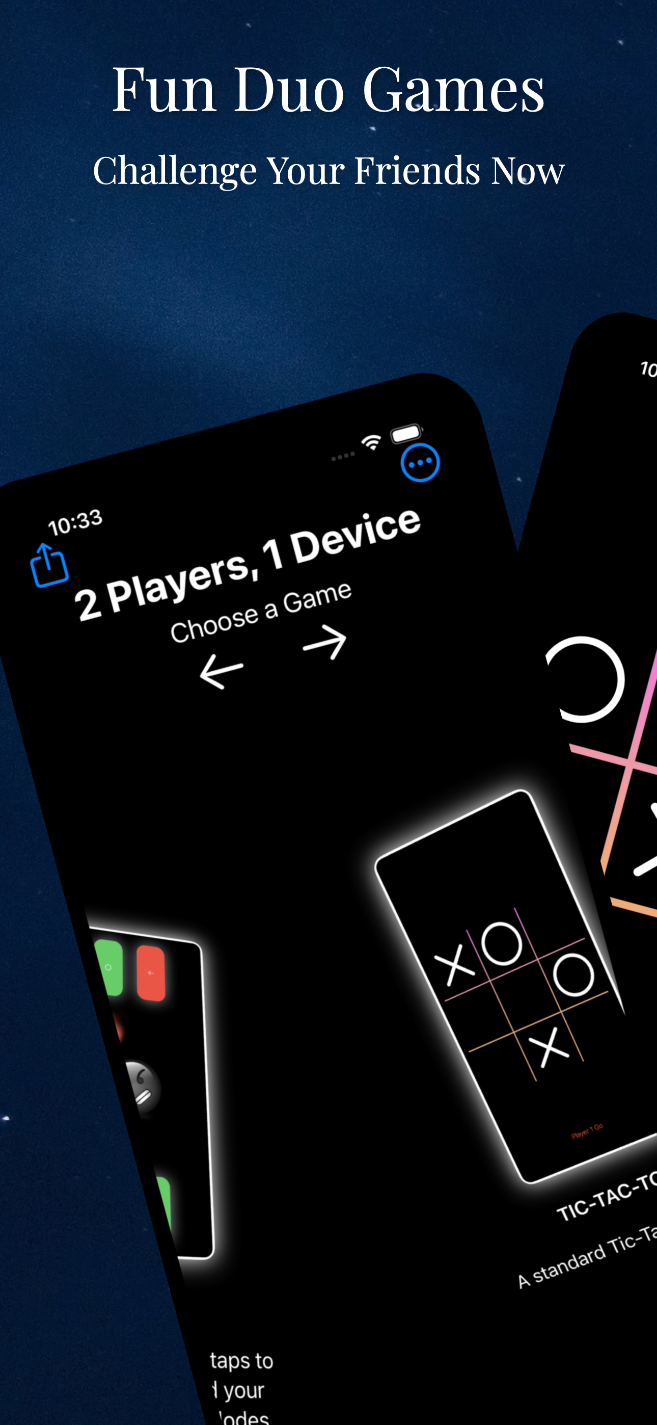 2 Players 1 Device: Tabletop