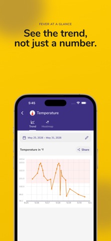 Fever Whiz: Medication Tracker iPhone screenshot