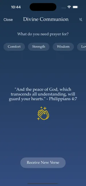Jesus Chat screenshot 1