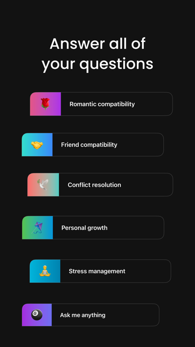 Cosmos - Life Advice Screenshot